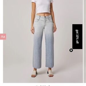 Women's Light Blue Jeans - Edyson Conrad Jeans